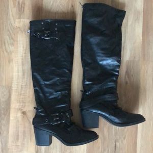 Tall Black Boots
